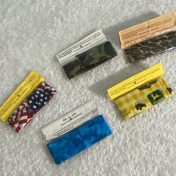Hand Crafted Other - Neck Coolers Lot/5 Handmade Feel-So-Cool — Neck Cooler or Headband